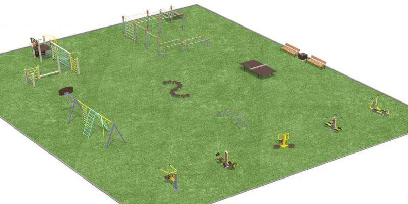 Дизайн проект спортплощадки разновозрастной  в Орлом Дизайн проект спортплощадки разновозрастной  в Орлом
