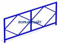 Ограждение площадки МАФ 5001 в Орлом