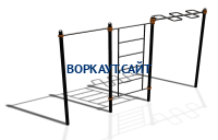 Спортивный комплекс воркаут ВС-129 в Орлом