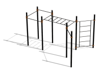 Спортивный комплекс воркаут ВС-117 в Орлом