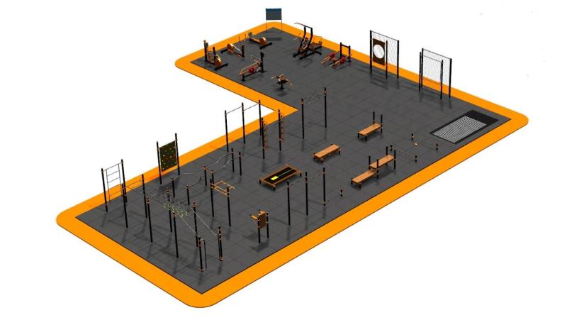 Дизайн проект спортплощадки Угловая в Орлом Дизайн проект спортплощадки Угловая в Орлом