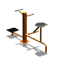 Уличный тренажер "Твистер стоя Твистер сидя" УТ323 в Орлом