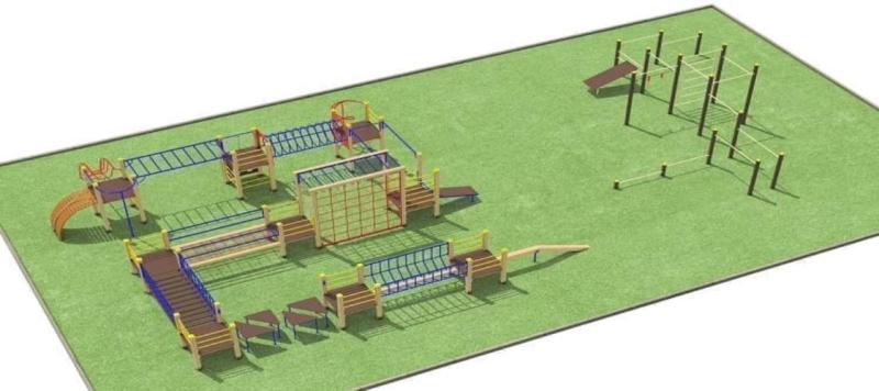 Проект спортплощадки с полосой препятствий - 1 178 100 рублей в Орлом Проект спортплощадки с полосой препятствий - 1 178 100 рублей в Орлом