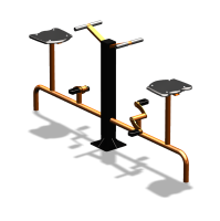 Уличный тренажер  "Вело двойной"   УТ211 в Орлом