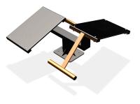 Уличный тренажер  "Скамья для пресса двойная"   УТ213 в Орлом