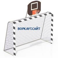 Ворота с баскетбольным щитом СИО 3512 в Орлом