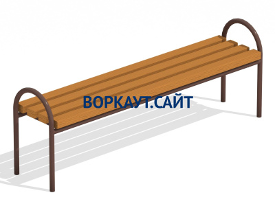 Лавочка парковая МАФ 1603 в Орлом