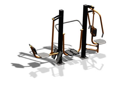 Уличный тренажер "Жим ногами Шагомер Жим от груди" УТ333 в Орлом