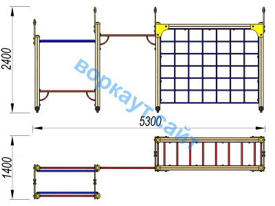 Детский спортивный комплекс Атлет ДСК 3106 в Орлом