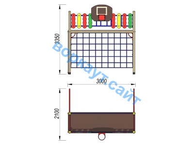 Детский спортивный комплекс ДСК 3101 в Орлом