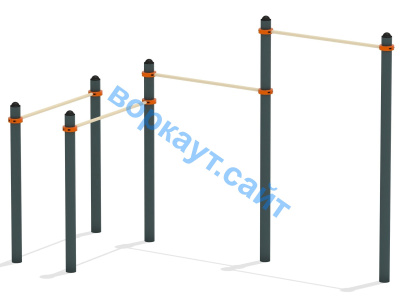 Турник двойной с брусьями ВС-17 в Орлом