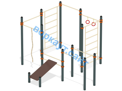 Спортивный комплекс воркаут ВС-47 в Орлом