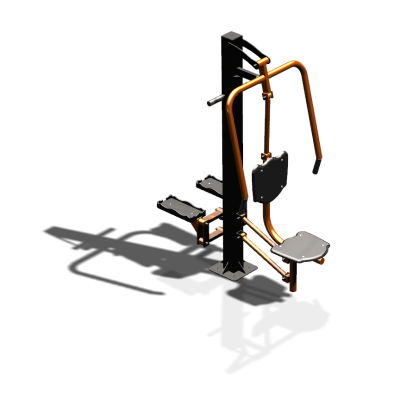 Уличный тренажер "Жим от груди Степпер" УТ342 в Орлом