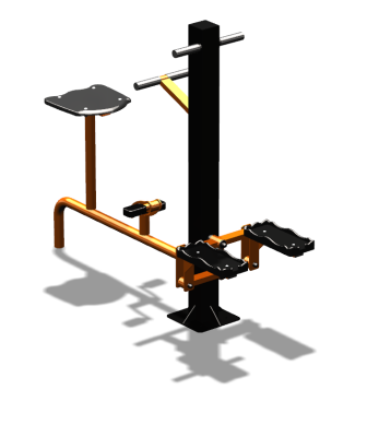 Уличный тренажер "Вело Степпер" УТ319 в Орлом