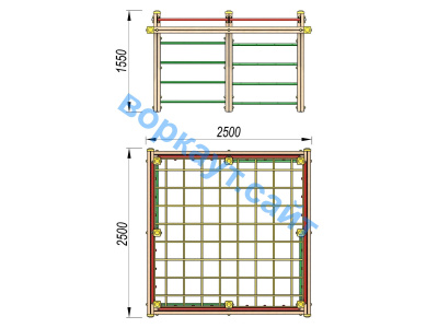 Детский спортивный комплекс ДСК 3109 в Орлом
