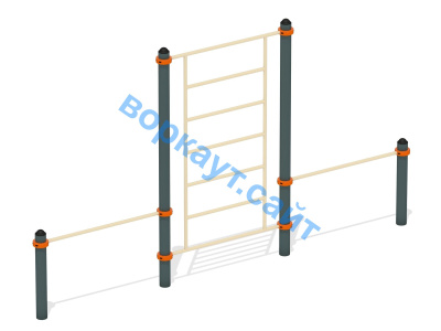 Шведская стенка с перекладинами ВС-13 в Орлом