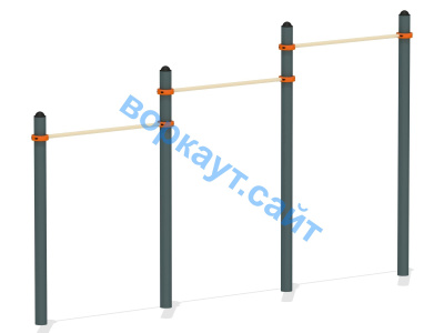 Турник тройной ВС-4 в Орлом