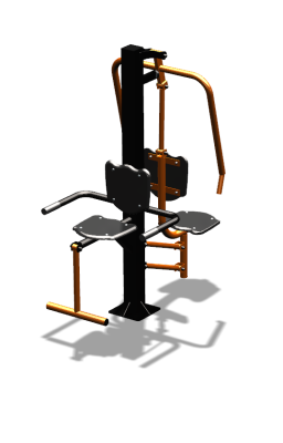 Уличный тренажер "Жим от груди Флекс" УТ324 в Орлом