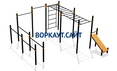 Спортивный комплекс воркаут ВС-109 в Орлом
