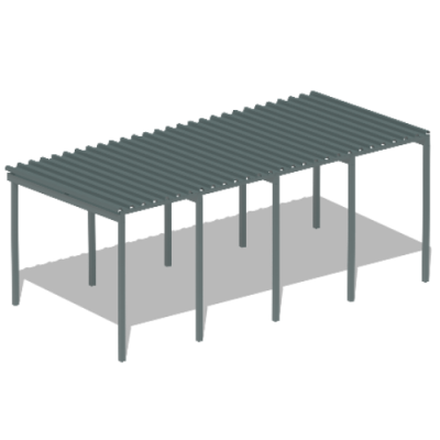 Теневой навес трибун МАФ 4130 в Орлом