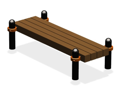 Воркаут скамья ВС-38 в Орлом