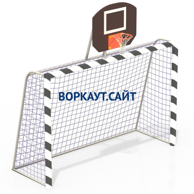 Ворота с баскетбольным щитом СИО 3512 в Орлом