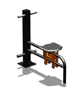 Уличный тренажер "Каталка одинарная" УТ 123 в Орлом
