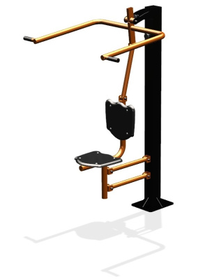 Уличный тренажер "Верхняя тяга одинарный" УТ 114 в Орлом