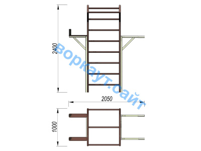 Детский спортивный комплекс 3 в 1 ДСК 3103 в Орлом