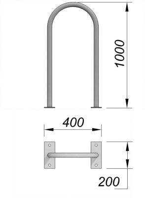 Велопарковка МАФ 6001 в Орлом