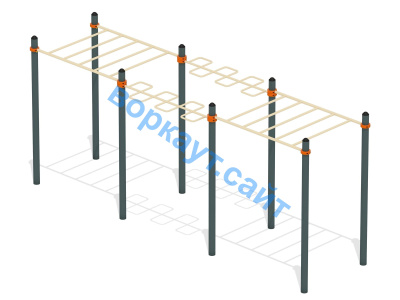 Воркаут комплекс рукоходов ВС-22 в Орлом