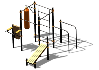 Спортивный комплекс воркаут ВС-93 в Орлом
