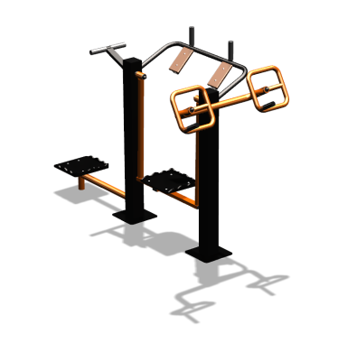 Уличный тренажер "Штурвал Пресс Супертвистер" УТ301 в Орлом