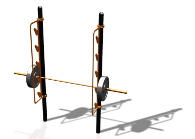 Спортивный комплекс воркаут ВС-84 в Орлом
