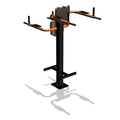 Уличный тренажер  "Брусья-пресс двойной"  УТ202 в Орлом