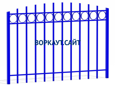 Ограждение спортивной площадки МАФ 5005 в Орлом