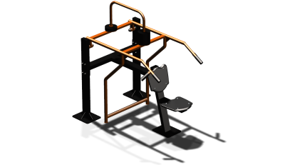 Силовой уличный тренажер  "Жим вверх сидя"  УТ403 в Орлом